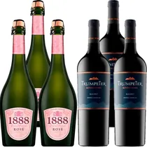 Comprar Sidra 1888 Rose + Vino Trumpeter Malbec 750ml 01almacen