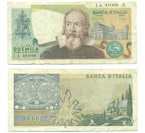 Italia Billete 2000 Liras Año 1983 P#103c 