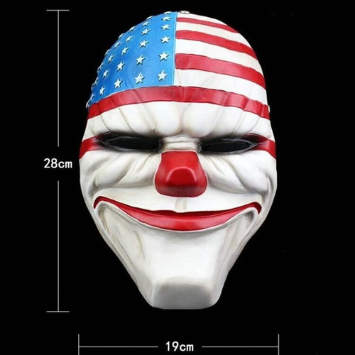 Resina Payday Máscara, Resina Payday 2 Juego Temático