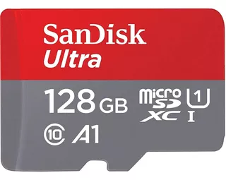 Tarjeta de memoria SanDisk SDSQUAR-128G-GN6MA Ultra con adaptador SD 128GB