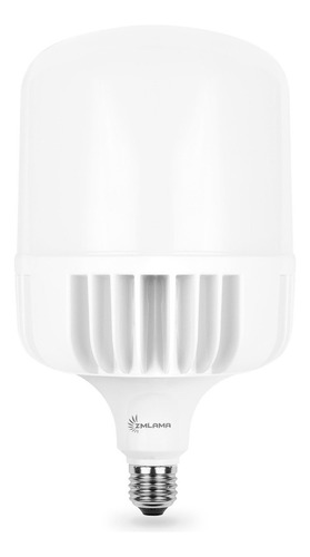 Lâmpada Bulbo Led De Alta Potência 80w Branco Frio Galpão Luz Branco-frio Cor