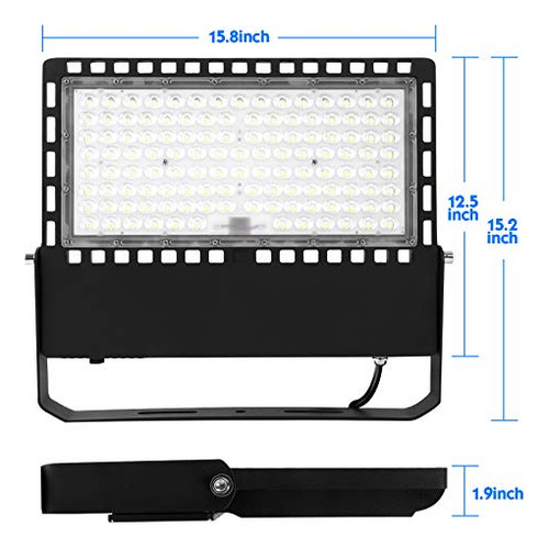 Luz Led De Inundación Illstar Para Exteriores, 300 W, Superb