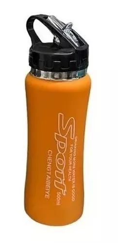 Botella Térmica Sport 500ml Acero Inoxidable Termo Para Agua