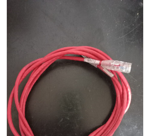 Kit C/16 Patch Cord Rj45 Cat6 1,5 M E 2,50 M. Vermelho. (Usado)