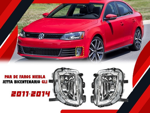 Par De Faros De Niebla Jetta Bicentenario Gli 2011-2014 