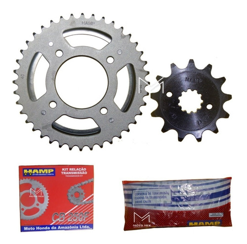 Kit De Transmision Honda Cb250 New Twister Original Mdelta