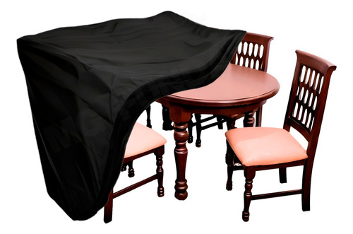 Cobertor Impermeable Mesa Ovalada Living Interior + 6 Sillas