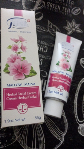 Crema Herbal Facial De Malva Just Tipo De Piel Rosacea