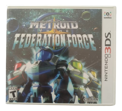 Metroid Prime Federation Force 100% Nuevo Original Sellado