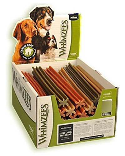 Whimzees (paquete De 10) Dental Stix Perro Tratar, Xl