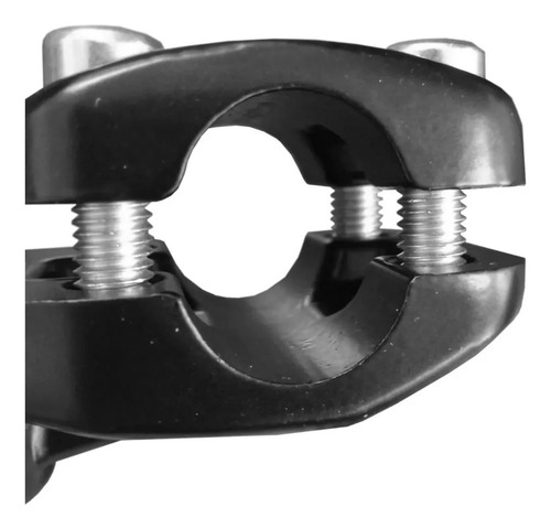 Mesa Suporte Guidão Cross 21.1mm Alumínio 4 Parafusos Preto Comprimento 40 mm