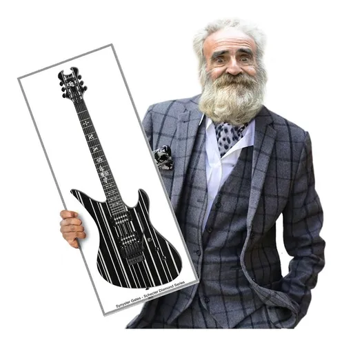 Placa Decorativa Guitarra Synyster Gates Schecter Parcelamento
