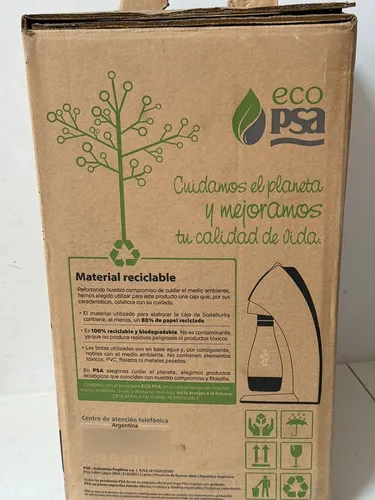 Soda Burby Gasificador De Agua Psa (Usado)