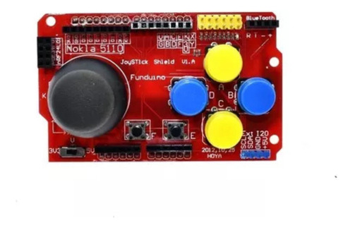 Arduino Shield Joystick - Ps2 Uno Mega Robótica Projeto Tcc