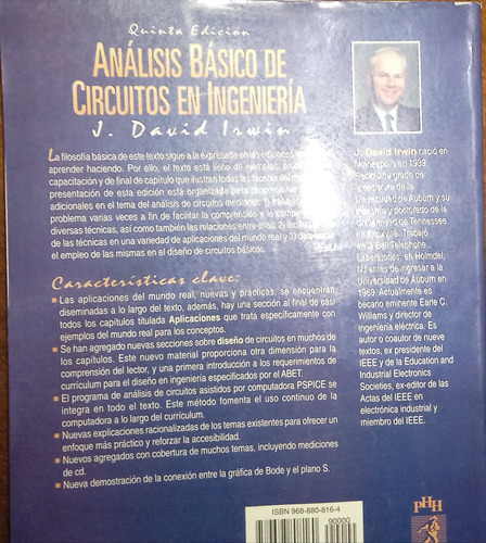 Análisis Básico De Circuitos En Ingenieria (Usado)