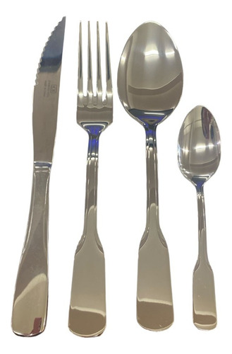 Set X 24 Cubiertos Acero Inox Volf Classic Original