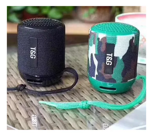 Parlante Altavoz Portátil+radio+usb+llamadas Verde Militar