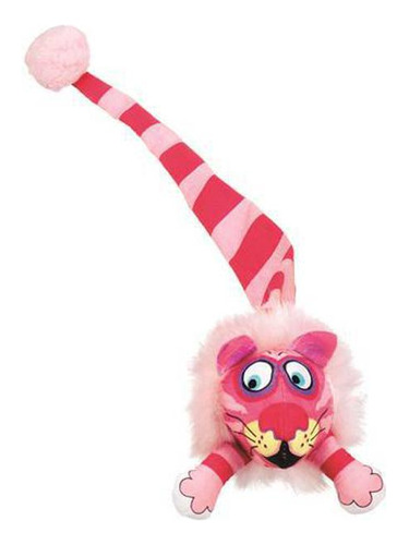 Brinquedo Gato Fatcat Catnip Leão Rosa 17cm