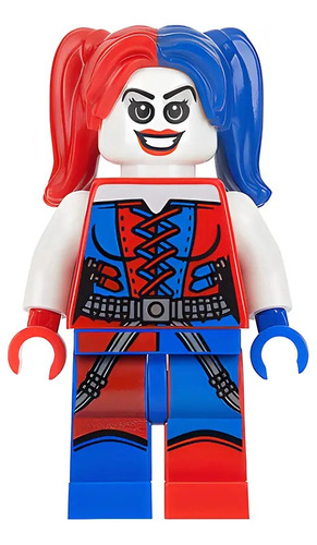 Lego Minifigura Dc Universe Harley Quinn - Manos Y Coletas