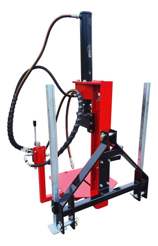 Rachador De Lenha 0,5 Metro Vertical Para Trator Com Comando