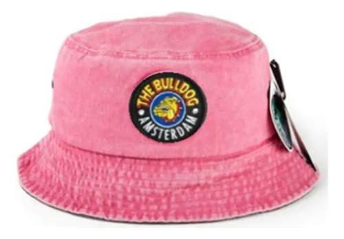 Gorro Bucket The Bulldog Amsterdam Rosado