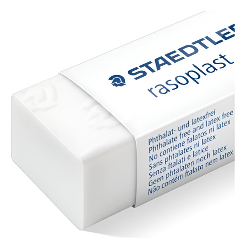 Goma De Borrar Staedtler Rasoplast Blíster C/2 + Sacapuntas
