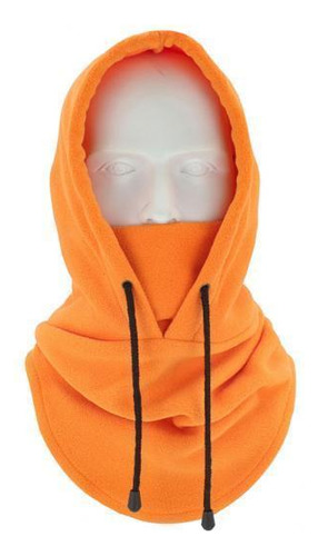 3 Máscara Facial Completa Pasamontañas Naranja Talla