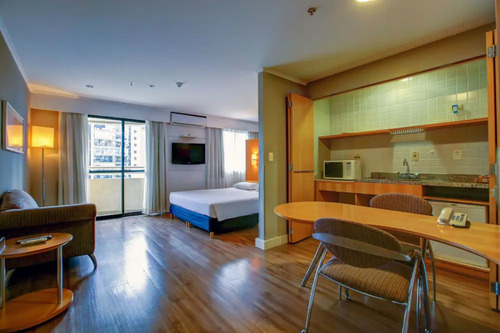 Imagem 1 de 15 de Flat Slaviero Essential São Paulo Ibirapuera Disponível Para Venda Com 35m² E 01 Vaga De Garagem - Sf38934