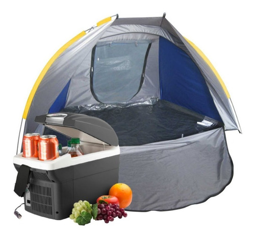 Carpa Para Playa Natgeo Con Hielera Portatil Wagan De 6l