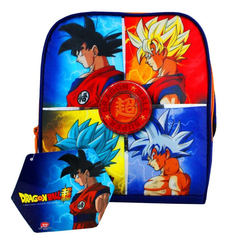 Lancheira Escolar Térmica Dragon Ball Super Db3162l Clio Cor Laranja Goku