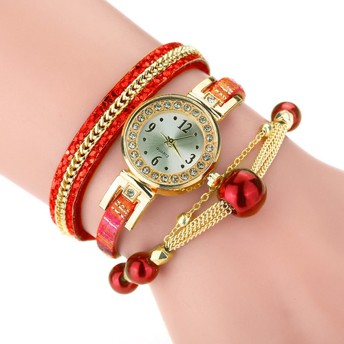 Para Pulsera Con Colgante En Forma De Gota De Agua Vintage
