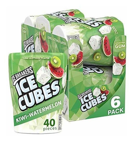 Chicle - Ice Breakers Ice Cubes Goma De Mascar Sin Azúcar Co