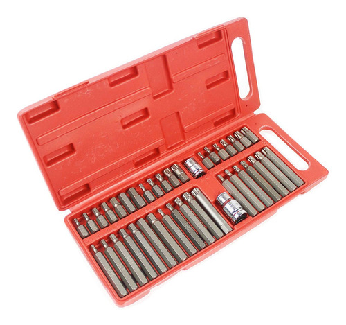 Juego Puntas Torx Allen Multiestria 40 Piezas Set Caja Cv