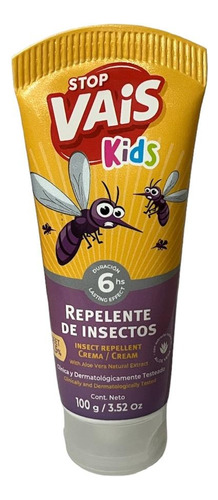 Repelente Para Mosquitos Stop Vais Kids X100gr