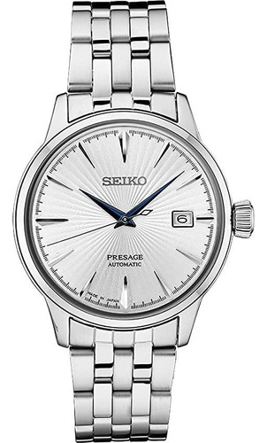 Seiko Srpb77 Presage - Reloj Para Hombre, Color Plateado,