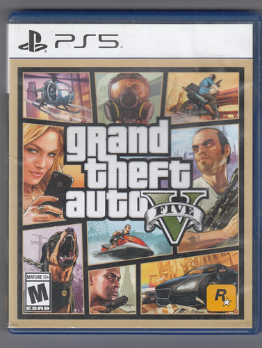 Grand Theft Auto 5 Video Juego De Ps5 Original Usado Qqt.