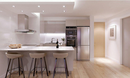 Imagen 3 de 30 de Monoambiente Con Cocina Definida Y Terraza