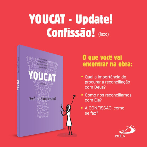 Livro Guia Coleção Youcat Update Confissão Leitura Católica
