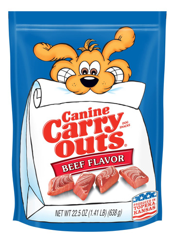 Canine Carry Outs Meow Mix - Golosinas Para Perros Con Sabo.