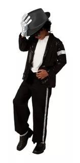 Disfraz Michael Jackson Niño Billie Jean Halloween Toy Tudi