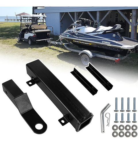 Golf Cart Trailer Hitch With 2  Receiver Golf Cart Rear Seat