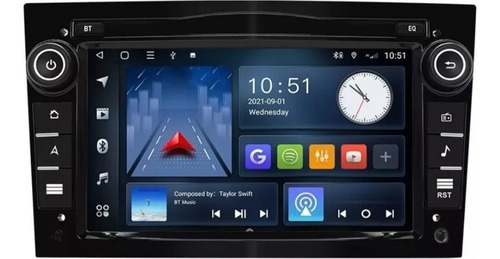 Estéreo De Pantalla 7' Android 10 Opel Signum 2003-2011 Gps