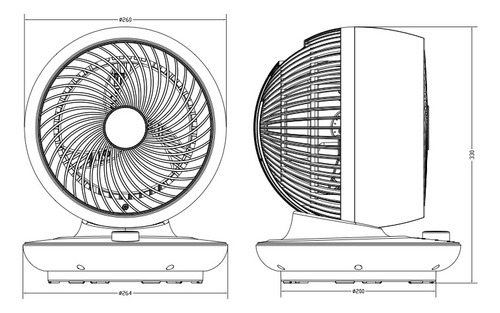Combo Ultra Fresh: Ventilador Escritorio+torre Smart Aeolus 28 Cm 125h 60 Blanco Blanco Plástico 4