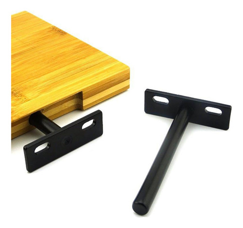 Soporte De Estantería Flotante De 3/4/5 Pulgadas Soportesy