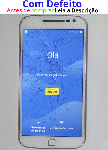 Placa Celular Motorola Moto G4 Plus 32gb Xt 1640 Bat Ga40 (Usado)