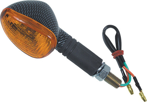 Fire Power Oval Marker Light Rear Carbon