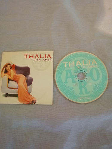 Thalia Por Amor Single Cd Promicional