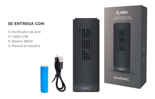 Imagen 9 de 9 de Purificador De Aire Auto Ozonizador Ionizador Elimina Olores
