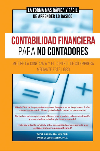 Libro: Contabilidad Financiera Para No Contadores (spanish E