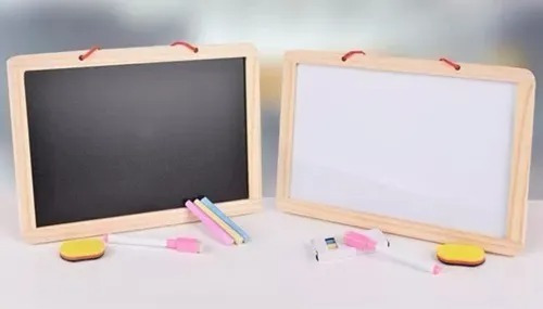 Pizarra Magnética Madera Montessori Letras Imán Cubeta Toys